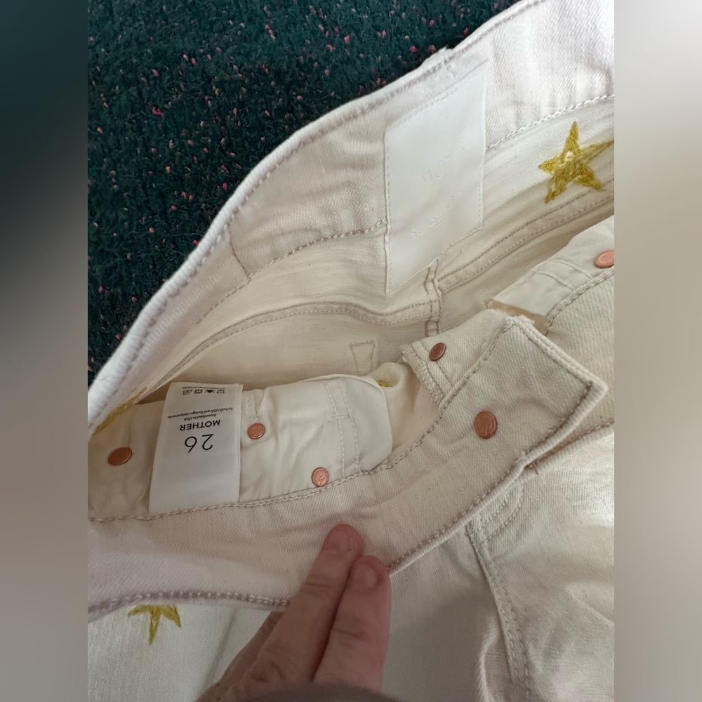 RARE MOTHER NWT The Tomcat Kick Fray Short in Shoot For The Stars—26 - Picture 12 of 14